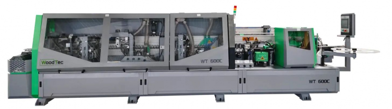 Станок для облицовывания кромок мебельных деталей WOODTEC WT-600С